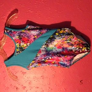 Danskin Now, girls gymnastic leotard